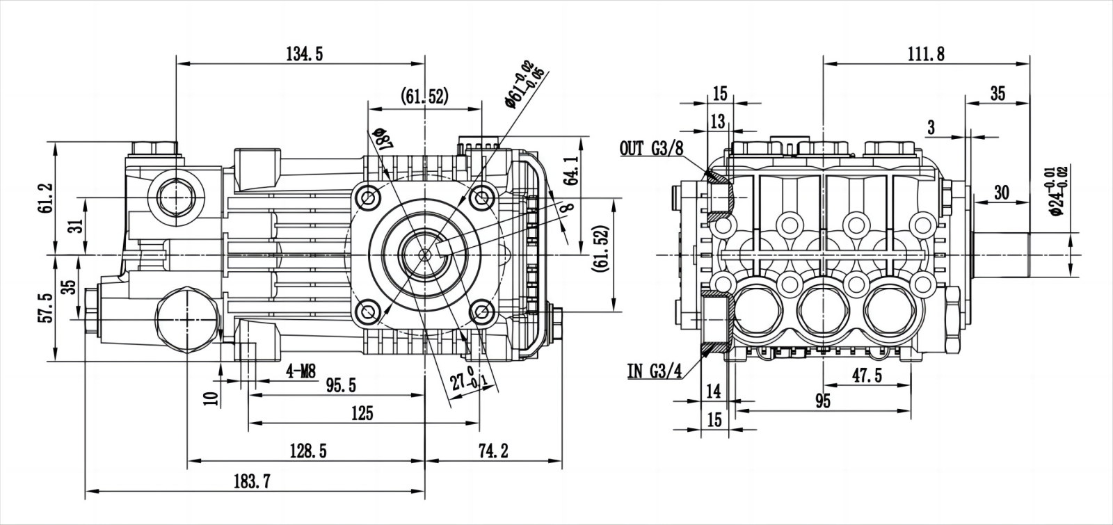 sea flo pump Pratissoli