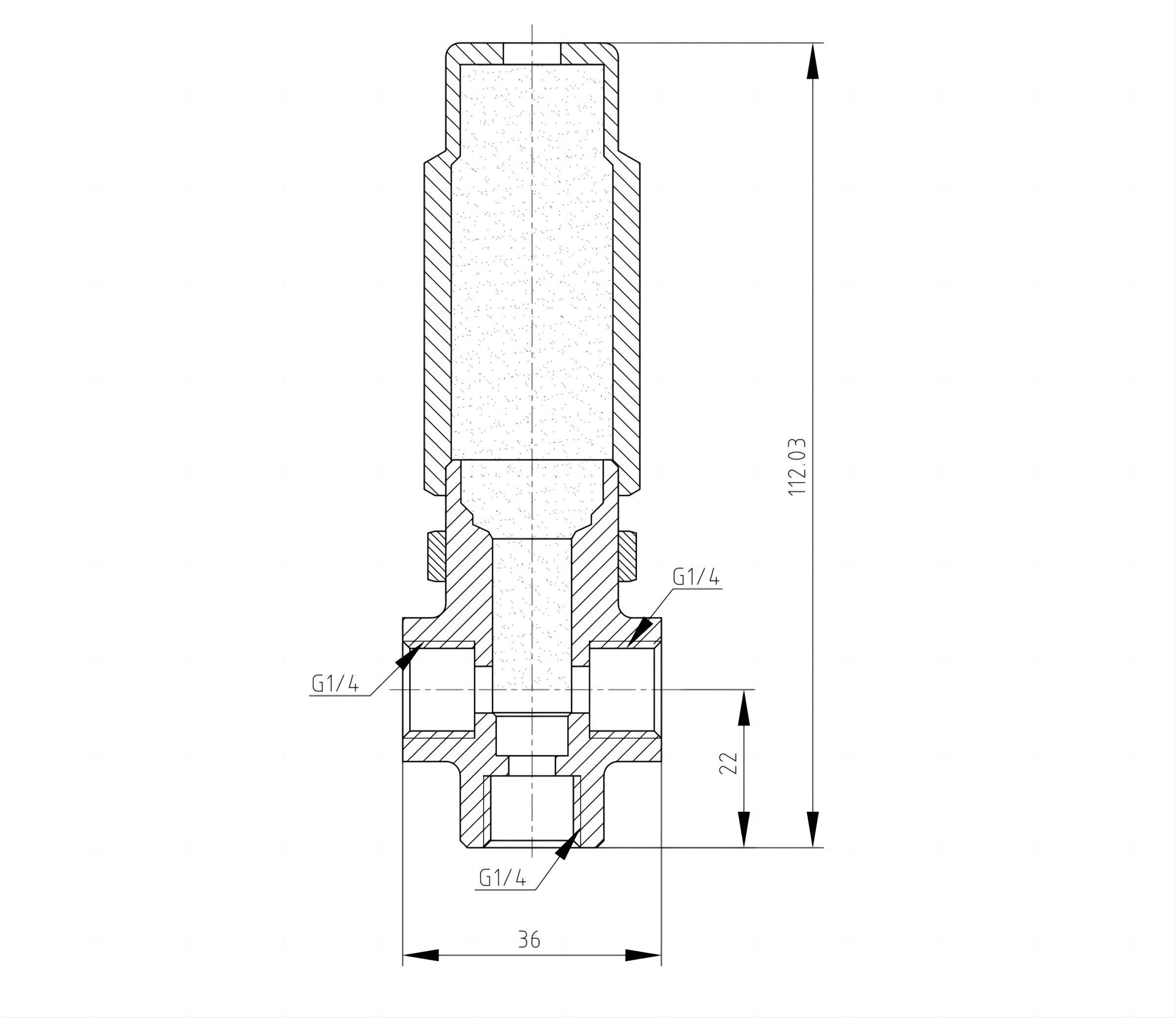 pressure safety valve 100Bar