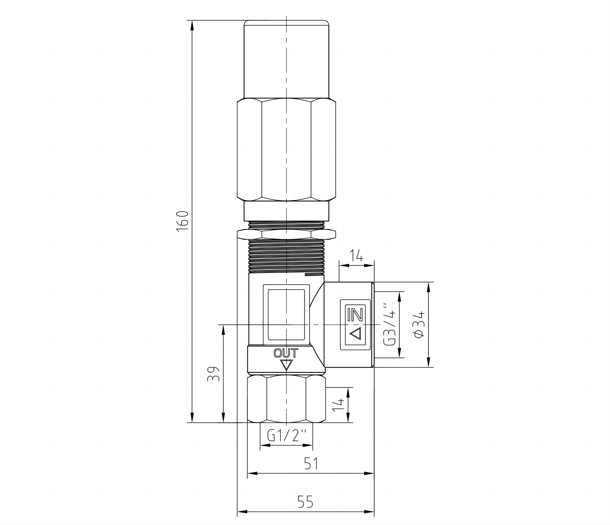 cleaning machine back pressure valve