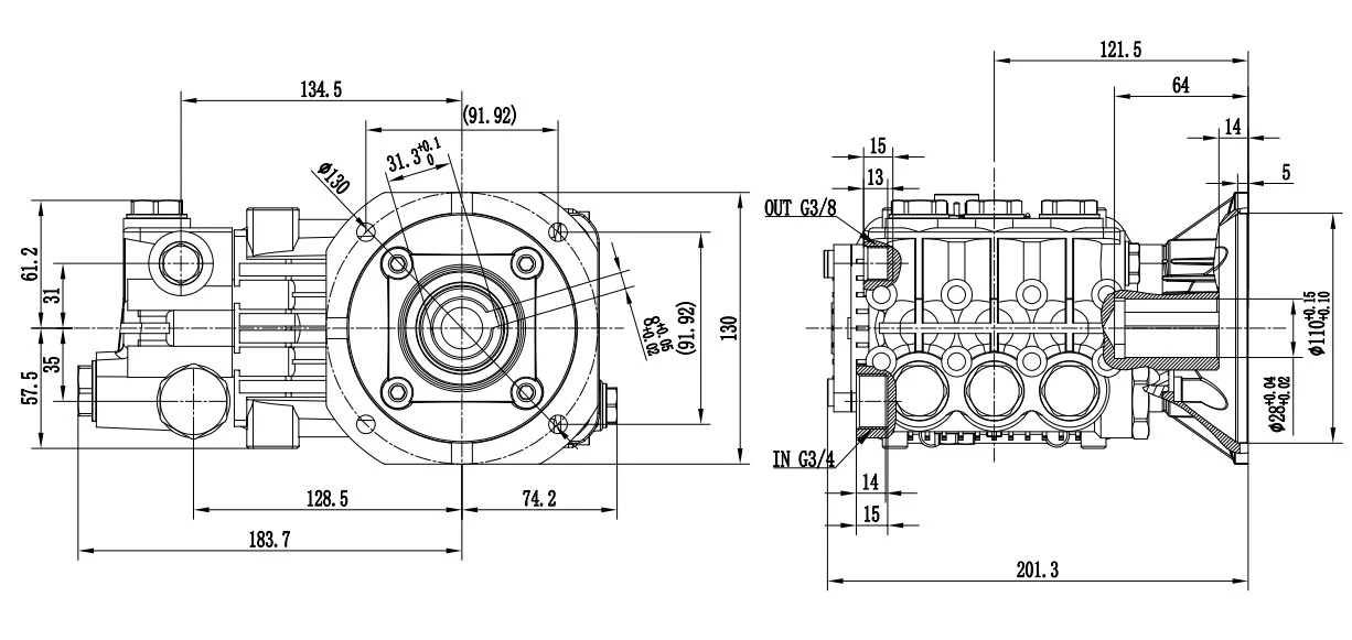 submersible sewage pump Pratissolil