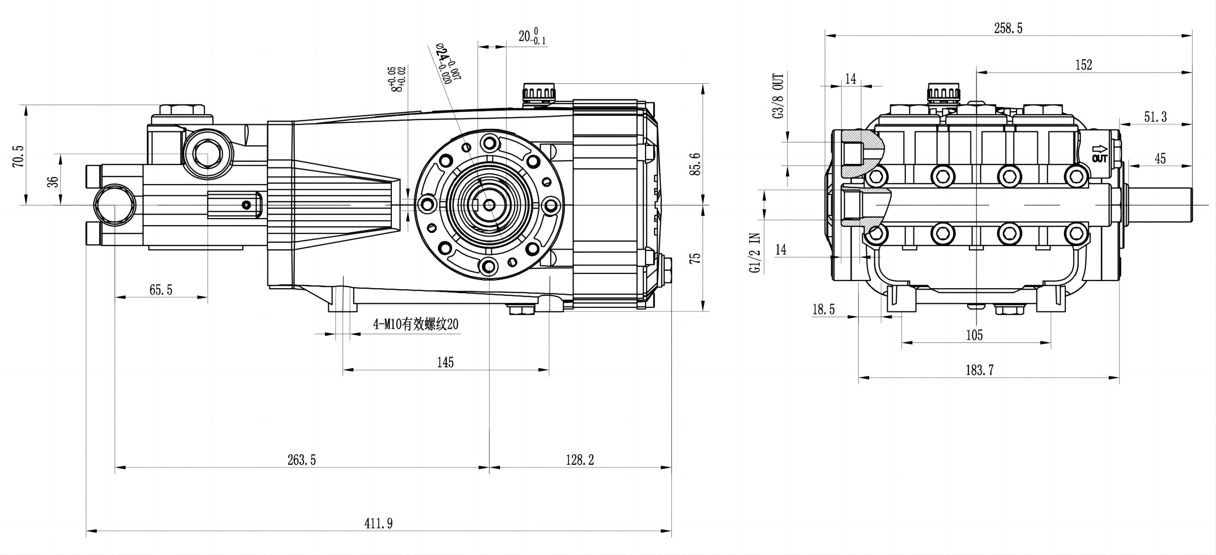 800bar pressure pumps power cleaning