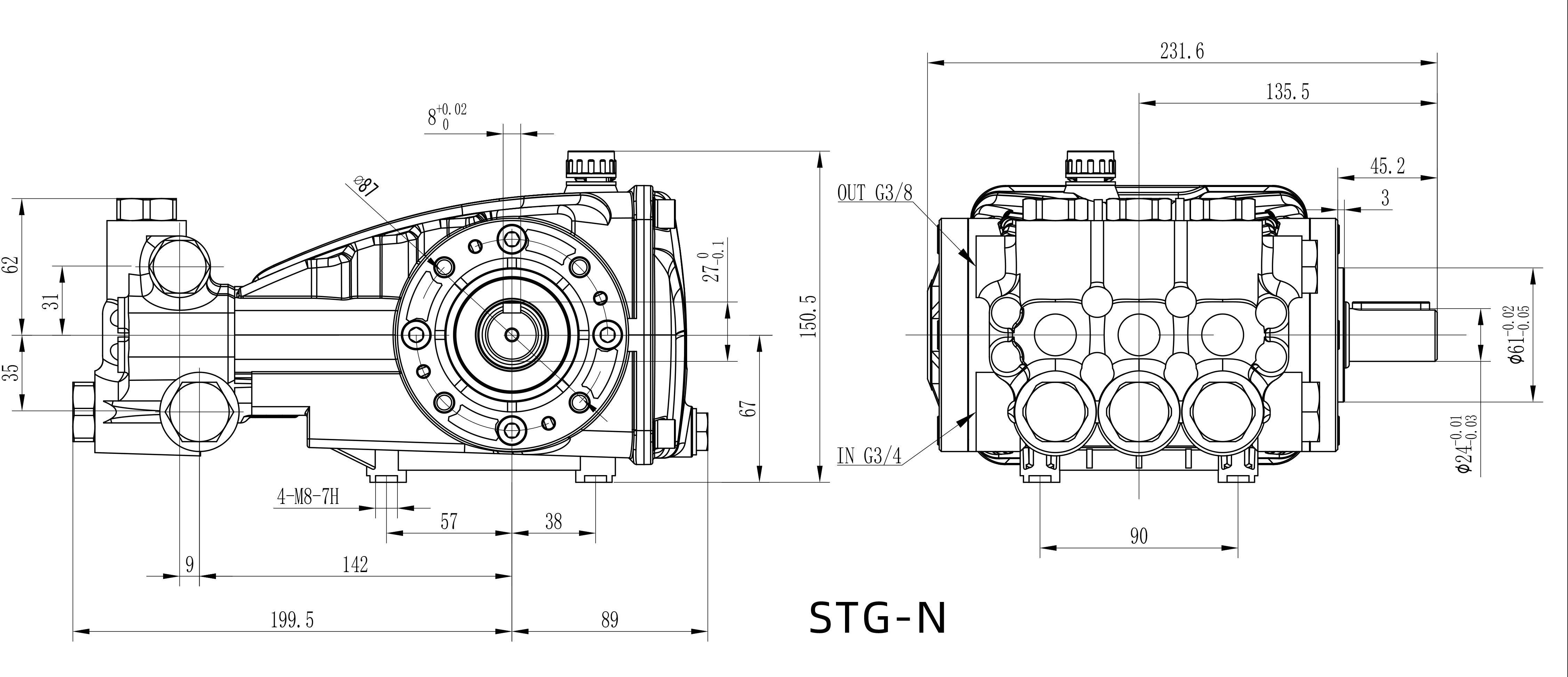 pressure pump cleaning floor
