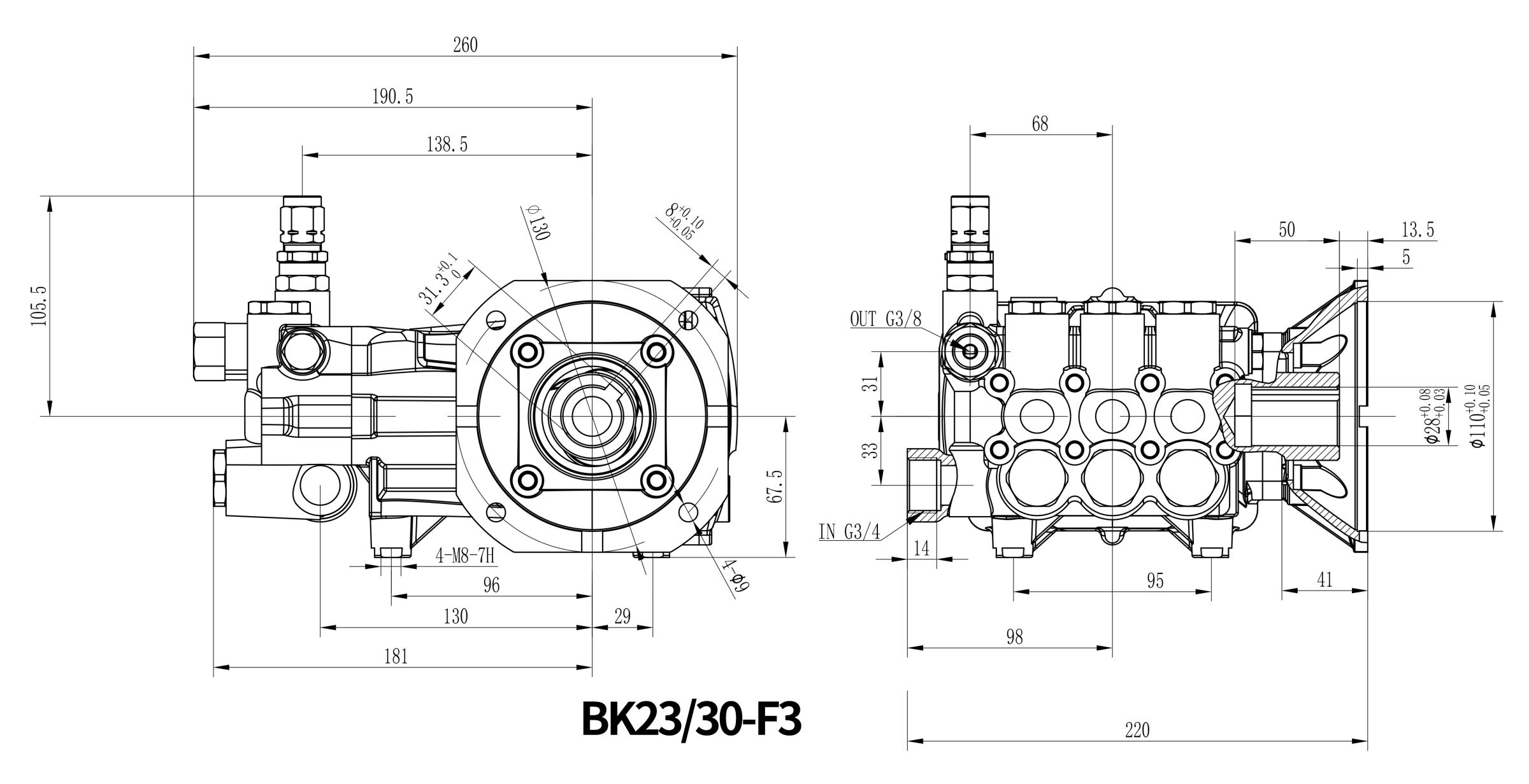 high pressure pump machine clean