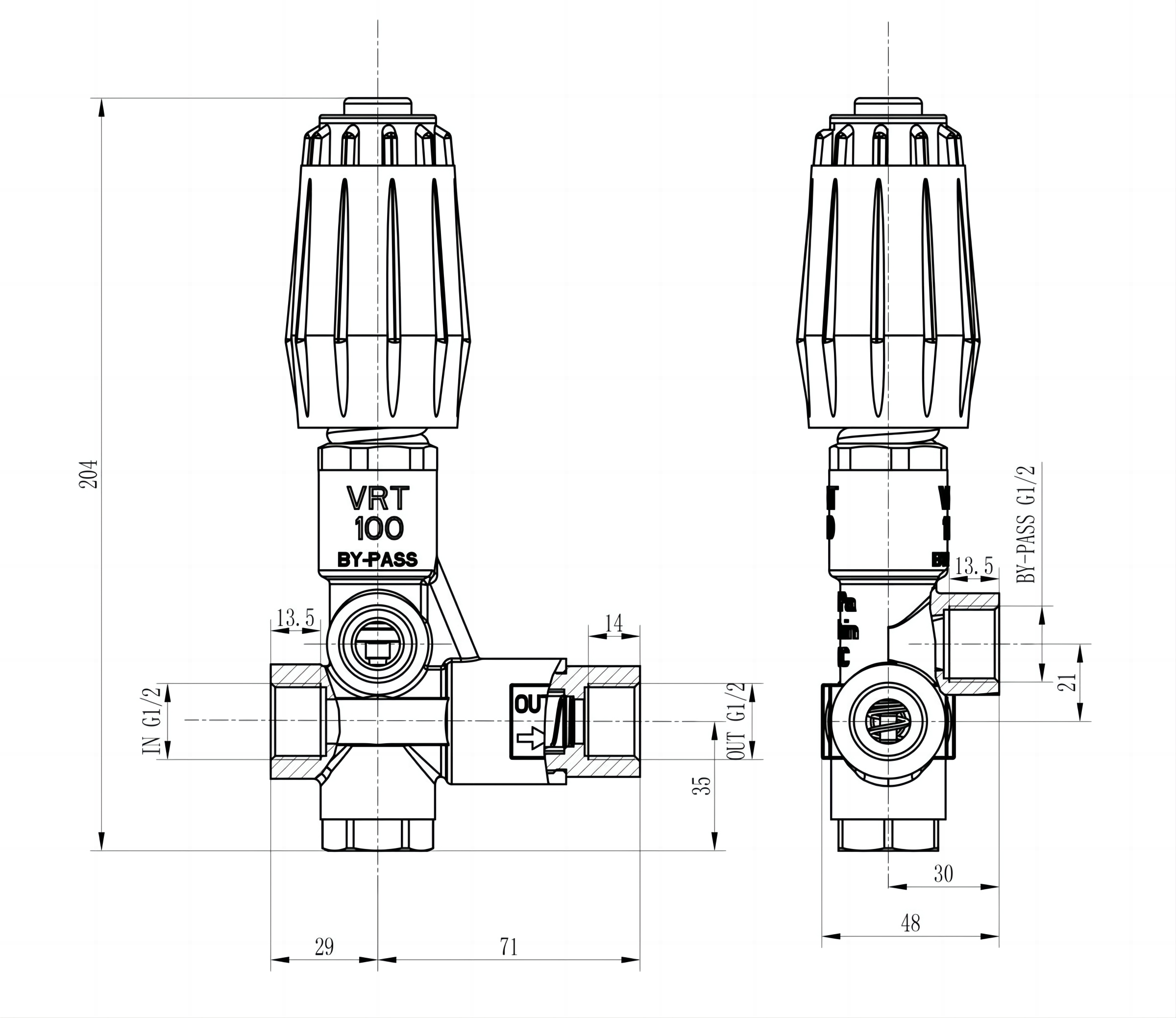 unloader valve pressure regulator 350Bar