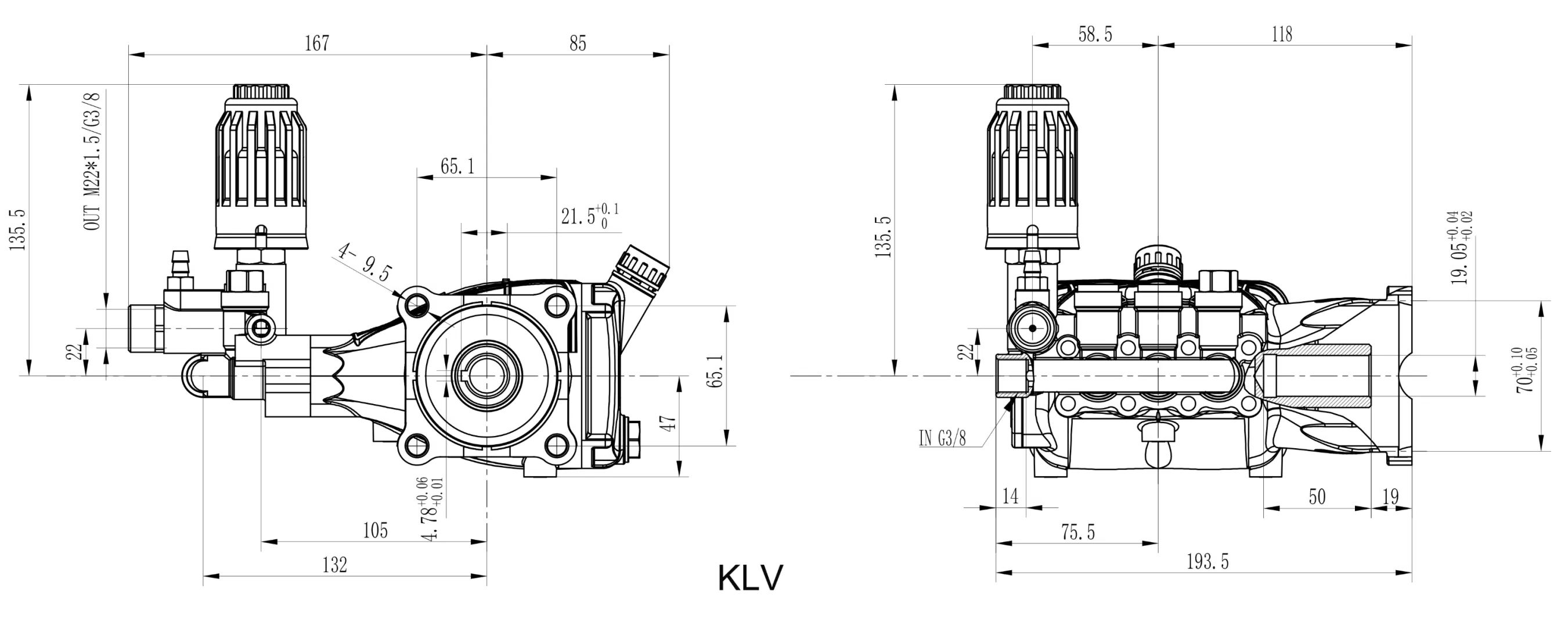 high pressure triplex plunger pump
