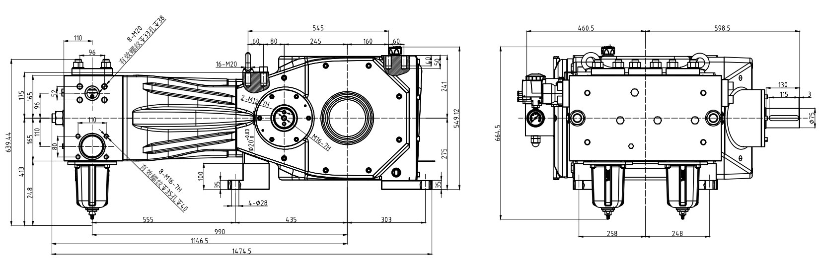stainless steel pump for water treatment