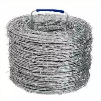 Alambre de púas con mango de acero