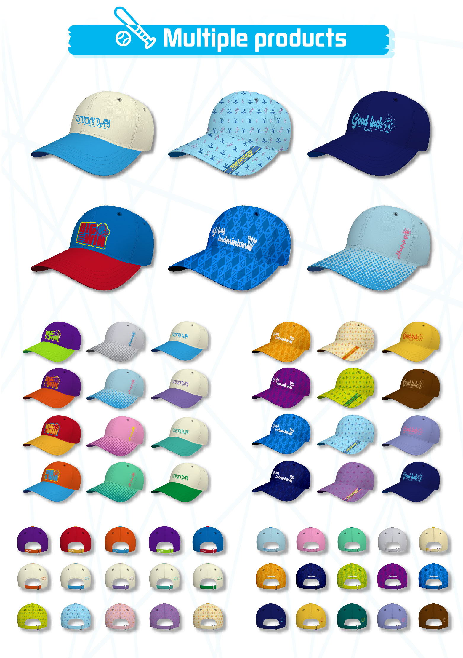 basebll caps