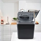 grey mini fridge