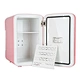 makeup fridge pink