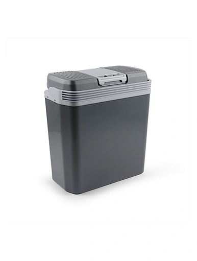 grey mini fridge