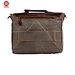 saddle leather briefcase