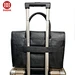 leather folding briefcase