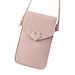 Women Mobile Wallet Card Shoulder Crossbody Leather Messenger Phone Bag Mini Lady Bag For Iphone12 11 Samsung Xiaomi Vivo Huawei