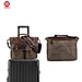 saddle leather briefcase