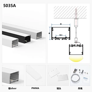 aluminium led profile spotlight