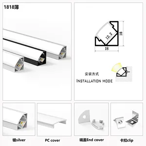 triangle aluminum led light
