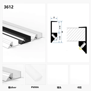aluminum groove