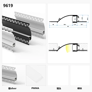 led low profile lights
