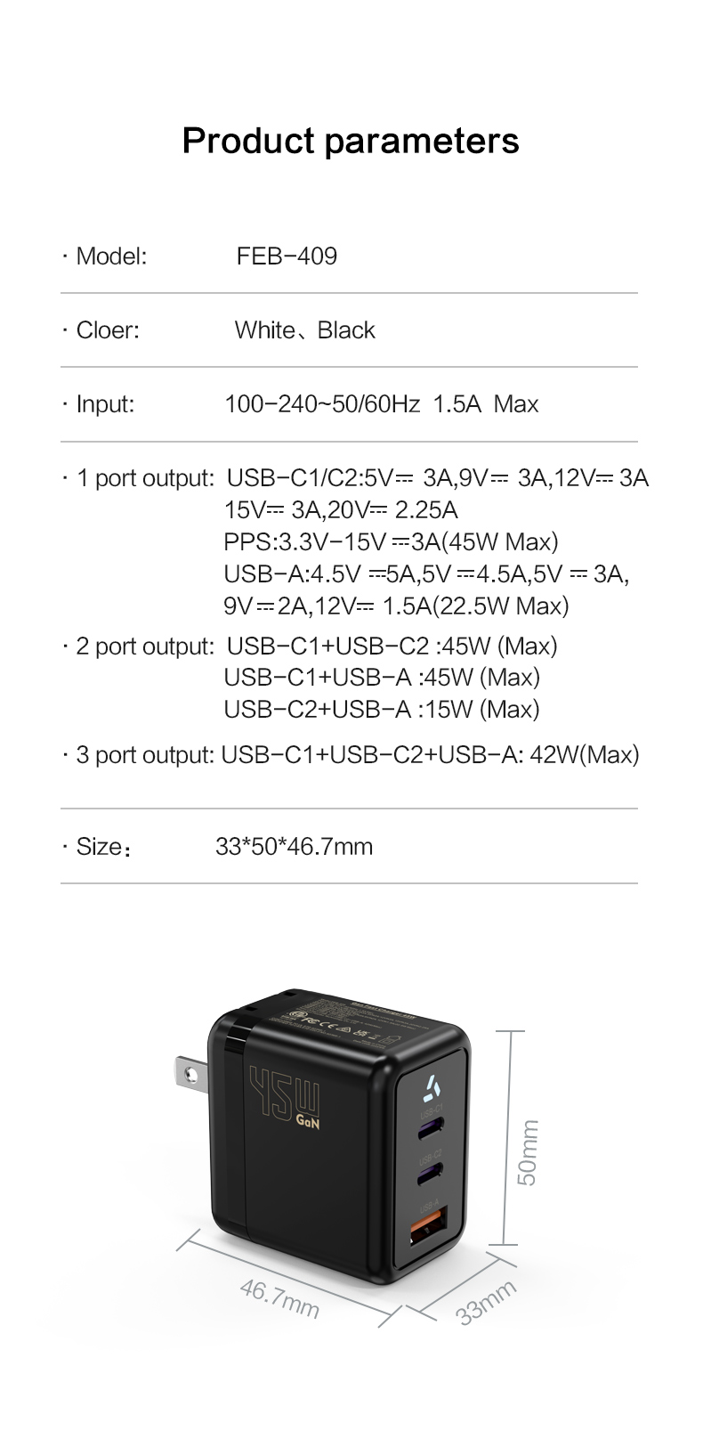 GaN Charger specialized manufacturer in China-Ferpower