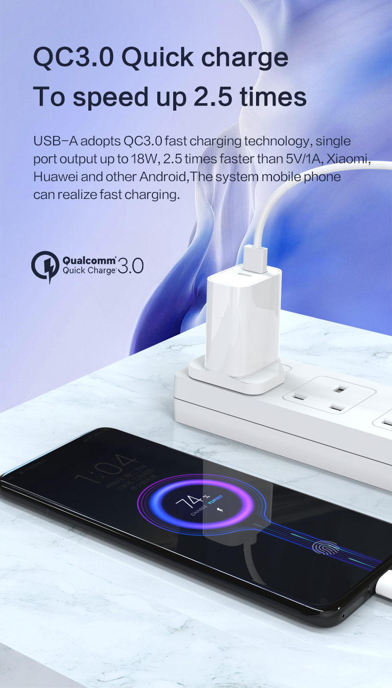 Electric Charger, Wall Charger, iPhone Charger, Charging Block, USB Charger