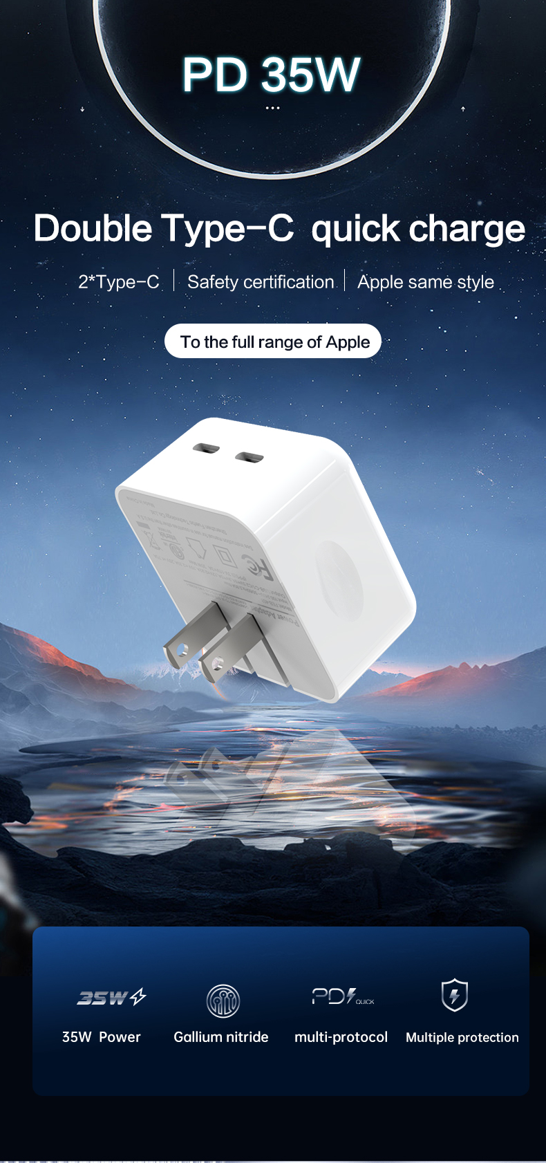 Electric Charger,Wall Charger,GaN Charger,Universal Adapter,Fast Charger