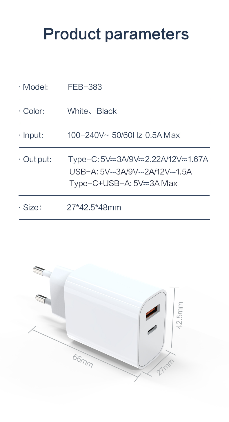 Electric Charger, Wall Charger, Universal Adapter, iPhone Charger, Charging Block,  Fast Charger, USB Charger