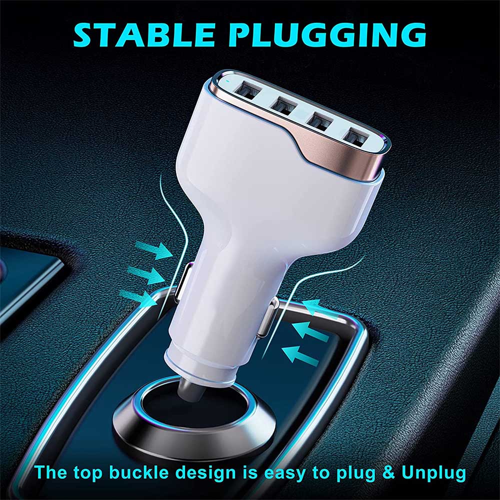 Fast Car Charger,All Metal Car Charger ,Charging Block,Wireless Car Charger