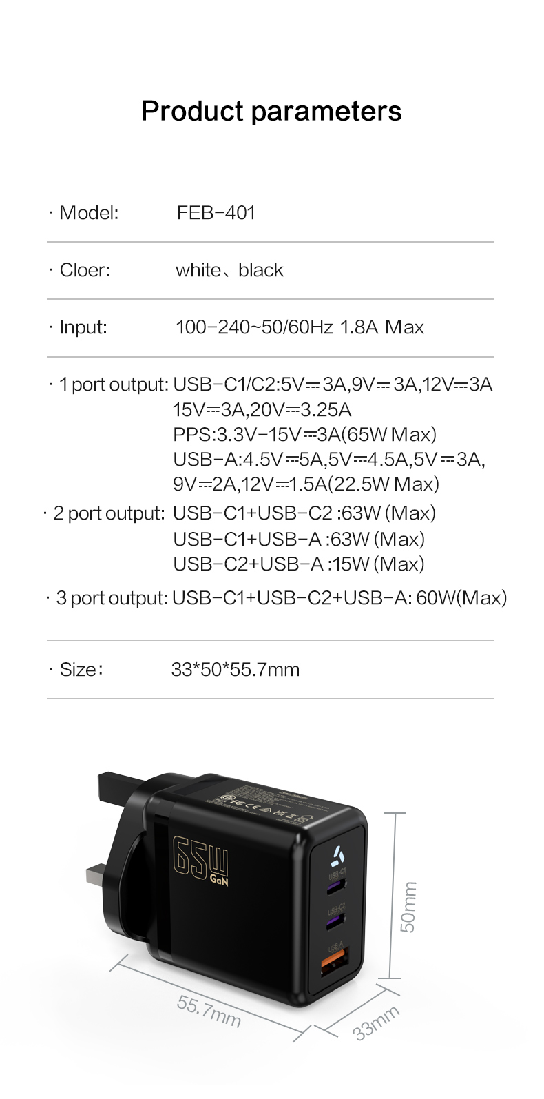 GaN Charger specialized manufacturer in China-Ferpower