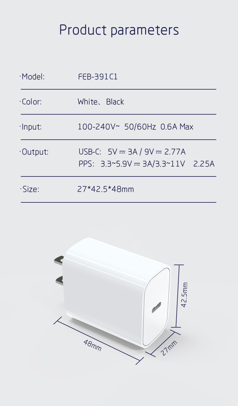 25W Charging Block specialized manufacturer in China-Ferpower
