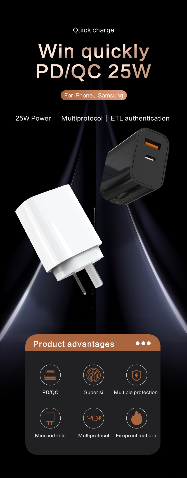 Quick Charger,iPad Wall Mount Charger,Charger Adapter,USB Charger,Electric Charger