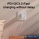 Quick Charger,Charging Block,Universal Adapter,USB Charger,iPhone Charger