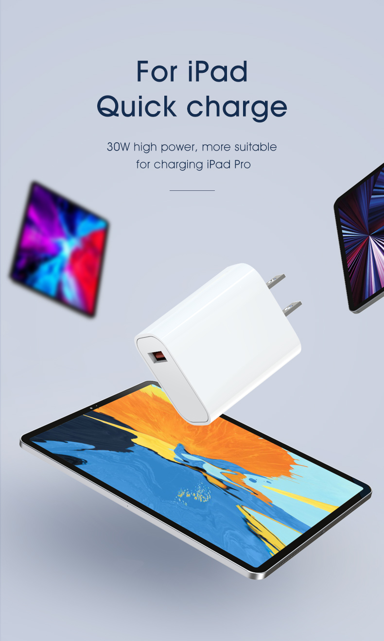 Electric,Wall Charger,iPad Wall Mount Charger,Fast Charger,GAN Charger