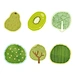 fruit shaped sticky notes