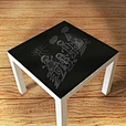 pvc chalkboard sticker