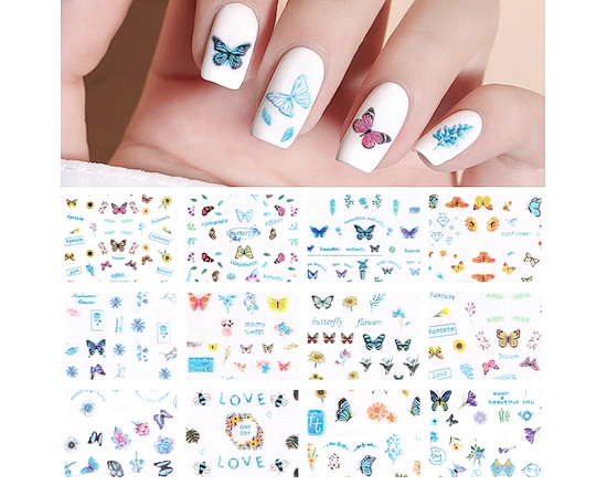 3d nail art rose