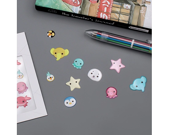 3d puffy stickers
