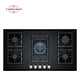 gas stove
Built-in 5-burner natural gas stove glass top
5-burner embedded  stove glass panel
Glass surface 5-burner embedded cooktop
Embedded 5-burner ceramic glass panel stove
Built-in 5-burner stove with glass panel
5-burner embedded gas hob glass body
