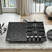 Gas Hob
Build-in gas hob 4 burner
Black glass rectangular cooktop
Copper ignition gas stove
Cast iron weighted pot holder
4 head igniter electric hob
Silk screen printed gas cooktop
Tempered glass panel 8mm+crystal panel
Gas Burner(matte)75/50 and Infrare