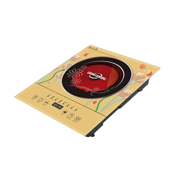 Turkey Online Market Sale Different Stage Power Single Burner Timer Setting Hob Infrared Cooker-CMT22-08 with Skin touch control,Lock function,A-grade crystal plate