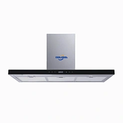 China Supplier Gas Cooktops Oven Use Kitchen Ventilator T Box Stainless Steel Touch Control Gas Range Hood-T0190F4 with LED Light,Aluminum Filter,Touch Button Switch