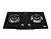 Double burner built in gas stove manufacturer