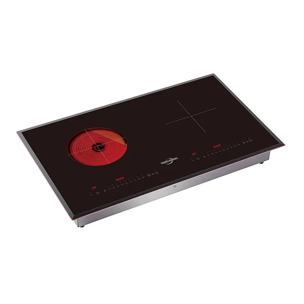 China Brand Manufacturer Wholesale Crystal Plate Infrared Induccion Range Induction Cooker-CMCT-199 with LED digital display,Overheat and dry burning protection,Lock and anti-overflow protection,Timer Setting