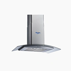 Wholesale China Factory Kitchen Appliance Flat Stainless Steel Tempered Glass Chimney Rangemaster Cooker Hood-IG0190P1 with LED Light,Aluminum Filter, Push Button Switch