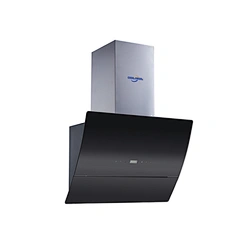 Wholesale Kitchen Appliance Pyramid Venting Gas Fireplace Existing Tempered Glass Ventilator Cooker Hood Chimney Set-V0260F2 with LED Light,Aluminum Filter,Touch Button Switch