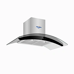 Wholesale Price Kitchen Appliance Machine Clean Function Flat Tempered Glass Stainless Steel Cooker Kitchen Ventilator-G01-F5A with LED Light,Aluminum Filter,Touch Button Switch