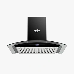 Wholesale Home Kitchen Appliance Flat External Vent Tempered Glass Exhaust Cooker Hood-G01D-F5 with Stainless Steel Material,LED Light,Aluminum Filter,Touch Button Switch