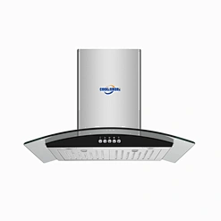 Wholesale Open Kitchen Flat Tempered Glass Smoke Exhaust Ventilator Stainless Steel Cooker Hood-G02 with LED Light,Aluminum Filter,Electronic button Switch