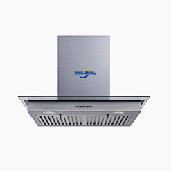 Retail Store Shopping Top Rated Factory Open Kitchen Wall Type T Box Stainless Steel Exhaust Fan Ventilator-T0260P1 with Aluminum Filter and Push Button with LED Light,Aluminum Filter,Push Button Switch