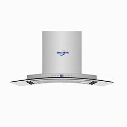 China Factory Price Amazon Buyer Kitchen Flat Tempered Glass Cooker Hood Prana Vayu Ventilator-G08D-E2 with LED Light,Aluminum Filter,Electronic button Switch